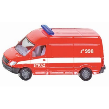 Van Straż Pożarna model metalowy SIKU S0808